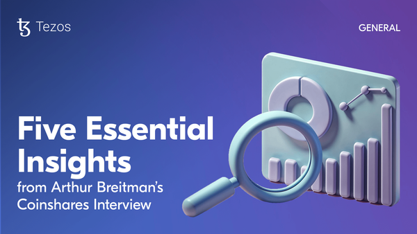 Tz Blog Five Essential Insights From Arthur Breitman   S Coinshares Interview Min