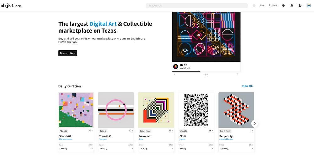 Window Shopping: A Beginner's Guide to Tezos NFT Marketplaces, image 2