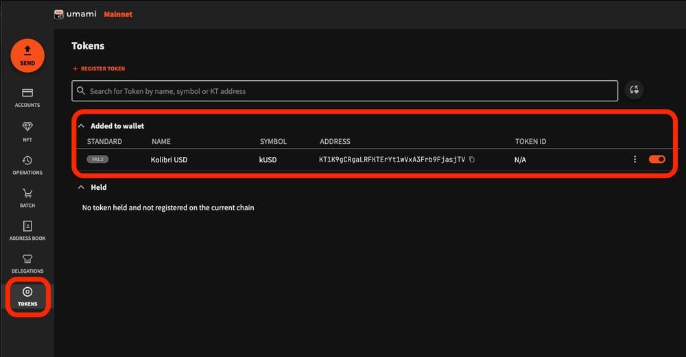 Umami - A Tezos Wallet from Nomadic Labs, image 2