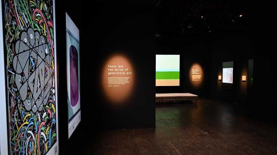 Tezos Featured in Forbes.com Best of Art Basel 2022 image 1