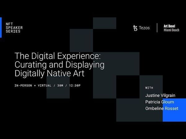 The Digital Experience Curating and Displaying Digitally Native Art image 1