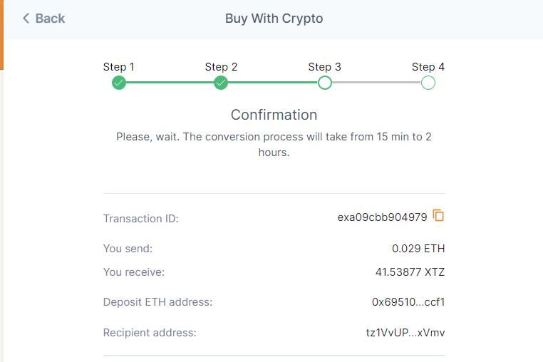 How To Swap ETH for XTZ Without a Centralized Exchange., image 6